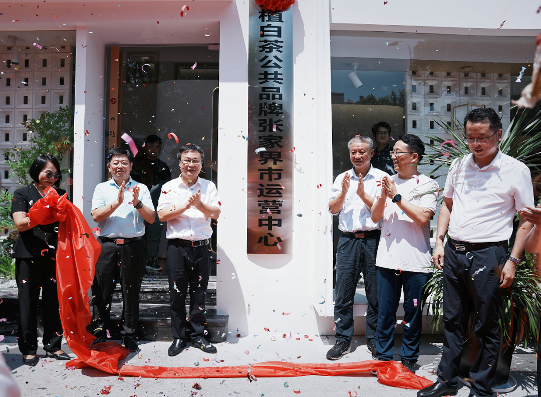 喜報(bào)！張家界白莓旗艦店盛裝開業(yè)暨桑植白茶公共品牌張家界市運(yùn)營(yíng)中心隆重揭牌！